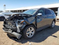 Salvage cars for sale from Copart Phoenix, AZ: 2018 Chevrolet Equinox Premier