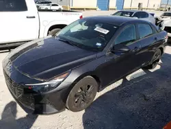 Salvage cars for sale from Copart Haslet, TX: 2021 Hyundai Elantra SEL
