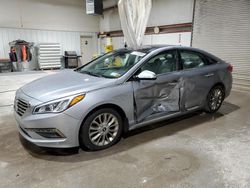 Salvage cars for sale at Leroy, NY auction: 2015 Hyundai Sonata Sport