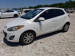 Salvage cars for sale from Copart New Braunfels, TX: 2013 Mazda 2
