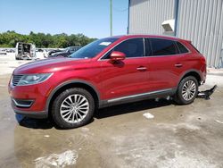 Salvage cars for sale at Apopka, FL auction: 2016 Lincoln MKX Select