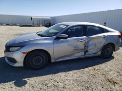 Salvage cars for sale from Copart Adelanto, CA: 2017 Honda Civic LX