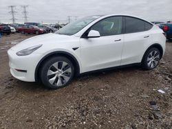Salvage cars for sale at Elgin, IL auction: 2022 Tesla Model Y