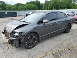 Salvage cars for sale from Copart Augusta, GA: 2010 Honda Civic LX