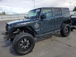 Salvage cars for sale at Littleton, CO auction: 2017 Jeep Wrangler Unlimited Rubicon