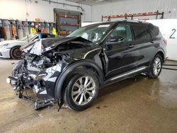 Salvage cars for sale at Candia, NH auction: 2020 Ford Explorer Limited
