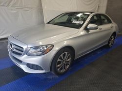 Mercedes-Benz C 300 4matic salvage cars for sale: 2016 Mercedes-Benz C 300 4matic