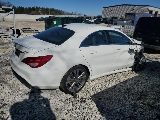 2018 Mercedes-Benz CLA 250 4matic