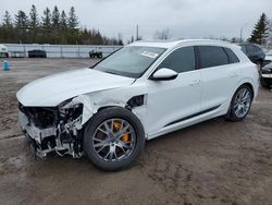 Salvage cars for sale from Copart Ontario Auction, ON: 2019 Audi E-TRON Prestige