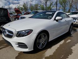 Salvage cars for sale at Bridgeton, MO auction: 2018 Mercedes-Benz E 400 4matic