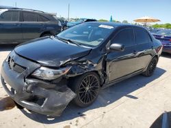 Vehiculos salvage en venta de Copart Grand Prairie, TX: 2009 Toyota Corolla Base