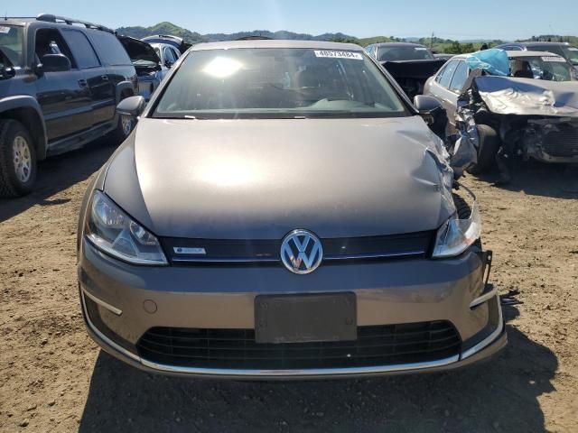 2016 Volkswagen E-GOLF SE