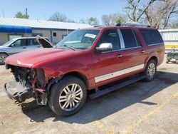 Salvage cars for sale at Wichita, KS auction: 2007 Lincoln Navigator L