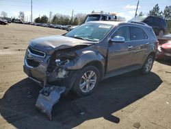 Salvage cars for sale at Denver, CO auction: 2012 Chevrolet Equinox LTZ