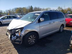 Honda salvage cars for sale: 2010 Honda Odyssey EXL