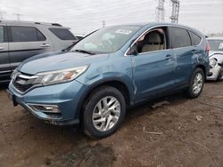 Salvage cars for sale from Copart Elgin, IL: 2015 Honda CR-V EX