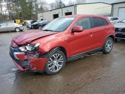 Salvage cars for sale at Ham Lake, MN auction: 2019 Mitsubishi Outlander Sport ES