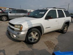 Salvage cars for sale at Grand Prairie, TX auction: 2004 Chevrolet Trailblazer LS