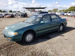 Salvage cars for sale at auction: 1993 Honda Accord LX