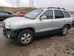 Hyundai salvage cars for sale: 2005 Hyundai Santa FE GLS