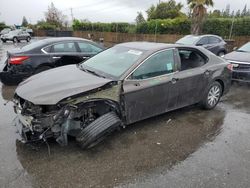 Salvage cars for sale from Copart San Martin, CA: 2018 Toyota Camry LE