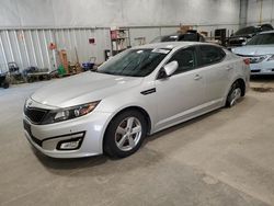 Salvage cars for sale from Copart Milwaukee, WI: 2015 KIA Optima LX