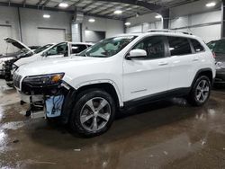 Jeep salvage cars for sale: 2019 Jeep Cherokee Limited