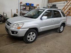 Salvage cars for sale at Ham Lake, MN auction: 2009 KIA Sportage LX