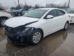 Salvage cars for sale from Copart Columbus, OH: 2018 Hyundai Elantra SE