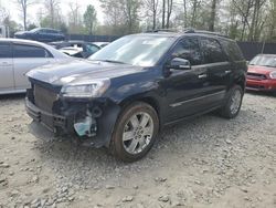 Salvage cars for sale at Waldorf, MD auction: 2016 GMC Acadia Denali