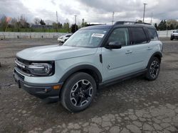 Salvage cars for sale at Portland, OR auction: 2021 Ford Bronco Sport Outer Banks