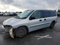 Ford salvage cars for sale: 2002 Ford Windstar LX