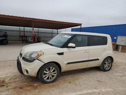 Salvage cars for sale from Copart Andrews, TX: 2013 KIA Soul +