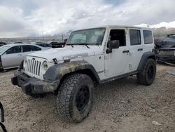 Salvage cars for sale at Magna, UT auction: 2013 Jeep Wrangler Unlimited Sahara