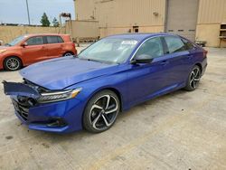 Salvage cars for sale at Gaston, SC auction: 2021 Honda Accord Sport SE