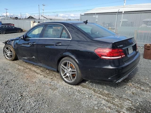 2016 Mercedes-Benz E 400 4matic