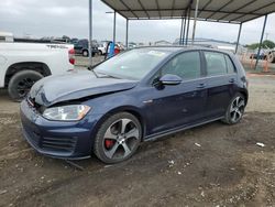 Salvage cars for sale at San Diego, CA auction: 2017 Volkswagen GTI S