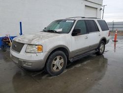 Salvage cars for sale from Copart Farr West, UT: 2003 Ford Expedition Eddie Bauer