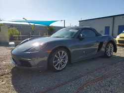 Carros salvage sin ofertas aún a la venta en subasta: 2017 Porsche Boxster