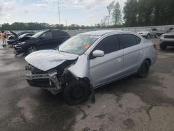 Salvage cars for sale at Dunn, NC auction: 2019 Mitsubishi Mirage G4 ES
