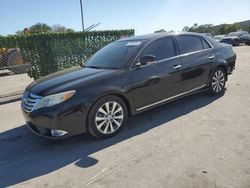 Salvage cars for sale at Orlando, FL auction: 2012 Toyota Avalon Base