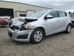 Salvage cars for sale at Woodburn, OR auction: 2012 Chevrolet Sonic LT
