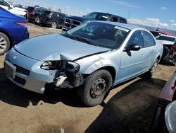 Salvage cars for sale from Copart Brighton, CO: 2002 Dodge Stratus SE Plus