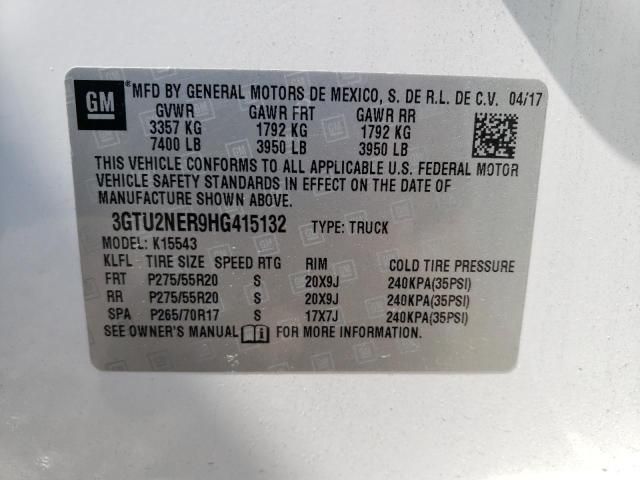 2017 GMC Sierra K1500 SLT