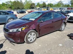 Salvage cars for sale from Copart Madisonville, TN: 2018 KIA Forte LX