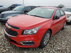Chevrolet Cruze salvage cars for sale: 2016 Chevrolet Cruze Limited LS