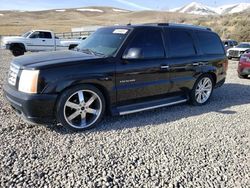 Salvage cars for sale at Reno, NV auction: 2002 Cadillac Escalade Luxury