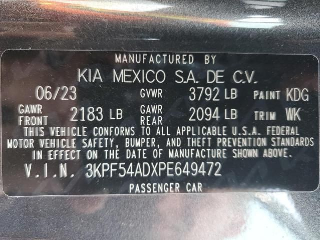 2023 KIA Forte GT Line