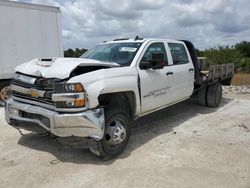 Salvage cars for sale from Copart Arcadia, FL: 2018 Chevrolet Silverado K3500