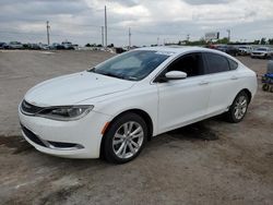 Salvage cars for sale at Oklahoma City, OK auction: 2016 Chrysler 200 Limited